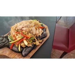 807 Nouilles poulets ail