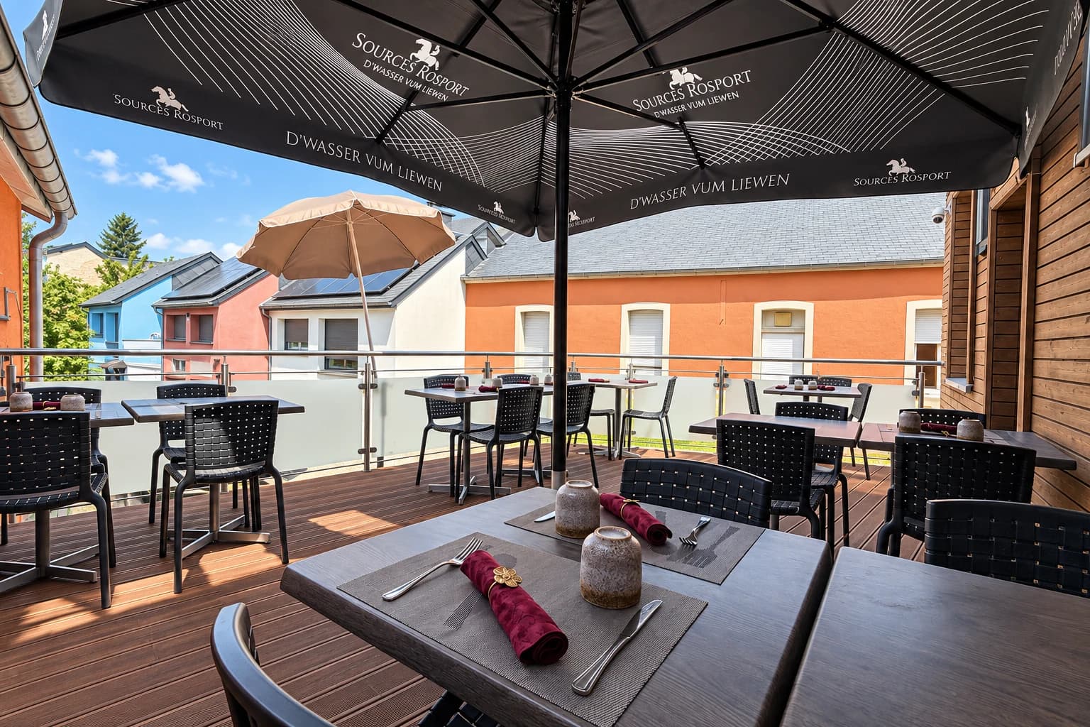 La terrasse de Villa d’Asie
